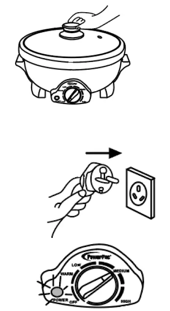 PowerPac -PPMC181 2-in-1- Multi- Cooker- with -Steamboat- and- BBQ -Function -16
