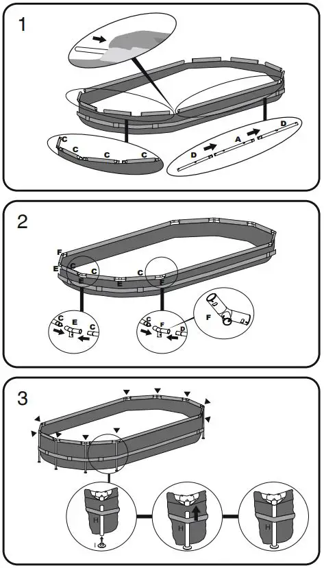 Bestway Power Steel Oval Pools User Manual - Installation
