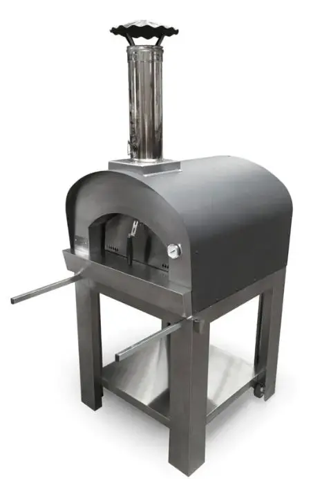 Sole SOITALIA2424 24 Inch Wood-Fired Pizza Oven & Cart Package product