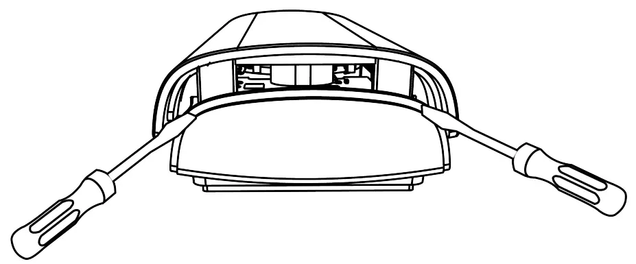 Johnson Controls PGP303 Vanishing Door Window Magnetic Contact - cover removal