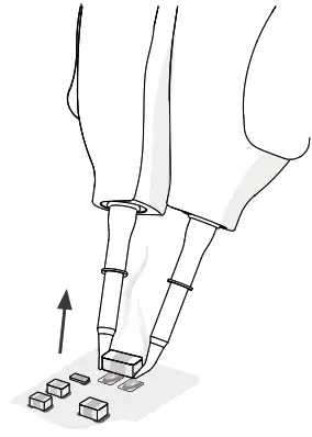 JBC P405 Pedal - Connect pedal P405