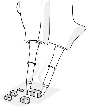 JBC P405 Pedal - Connect pedal P4056