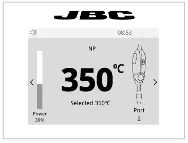 JBC P405 Pedal - DPM solder 1