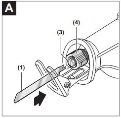 BOSCH GSA 18 V-LI Professional Cordless Reciprocating Saw 2
