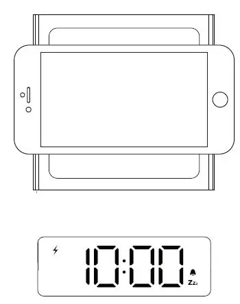 Shenzhen Yuanguanghao Electronics YGH5244 Wireless Charging Alarm Clock 4