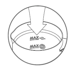 Commercial CHEF CHMF08S Milk Frother fig 3