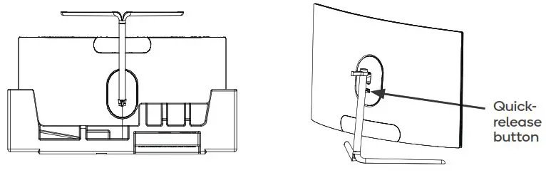 kogan KAMN32UCFLA 32 Inch UHD Curved Gaming Monitor - ASSEMBLY 3