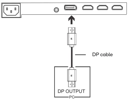 kogan KAMN32UCFLA 32 Inch UHD Curved Gaming Monitor - CONNECTIVITY 5