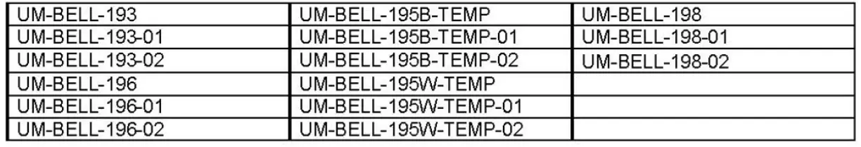 UMOVAL UM-BELL-193-01 Battery-Powered Wireless Doorbell Kits FIG 13