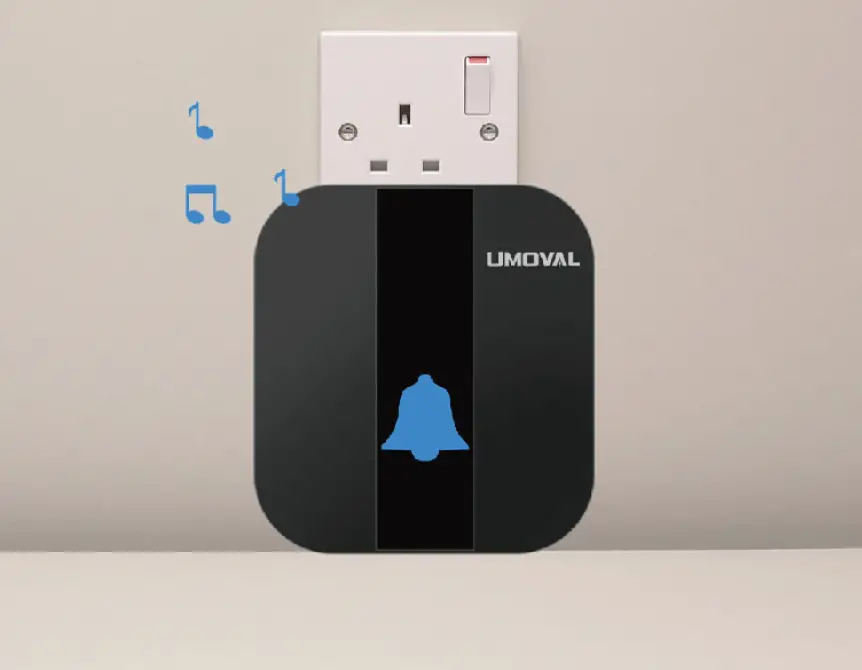 UMOVAL UM-BELL-193-01 Battery-Powered Wireless Doorbell Kits FIG 9