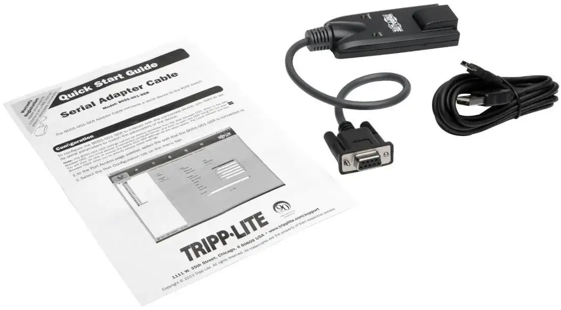 TRIPP LITE B055-001-SER Serial Server Adapter Cable