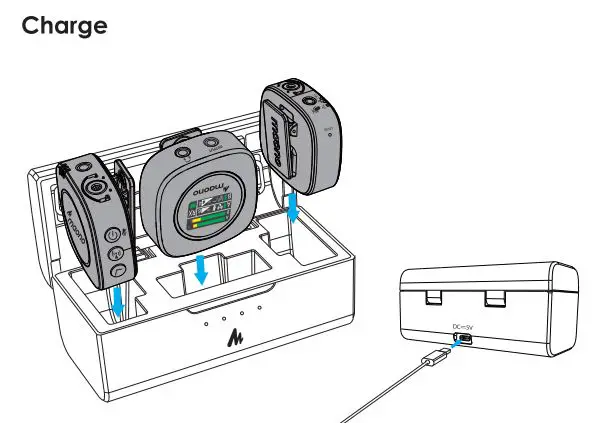 maono-WM821-Dual-Wireless-Microphone-System-fig-4