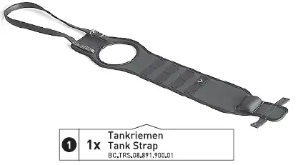 SW-MOTECH BC.TRS.08.891.50100 Legend Gear Tank Strap Set-1