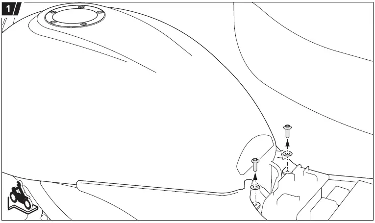SW-MOTECH BC.TRS.08.891.50100 Legend Gear Tank Strap Set-4