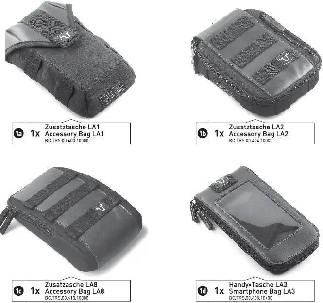 SW-MOTECH BC.TRS.08.891.50100 Legend Gear Tank Strap Set-7