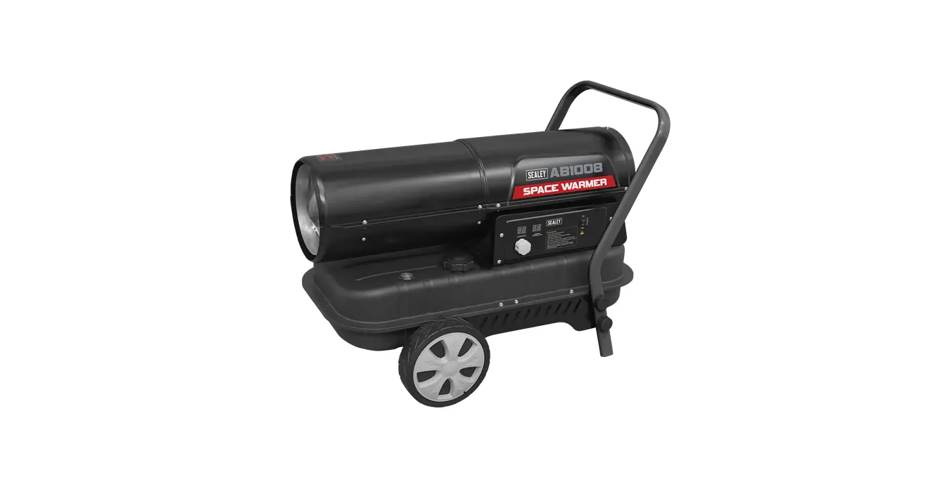 Sealey Ab1008.v4 Space Warmer Kerosene And Diesel Heaters With Wheels Instruction Manual