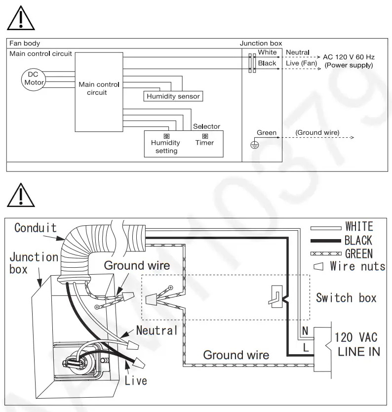 Panasonic RG C811HA Ventilating Fan - fig 4