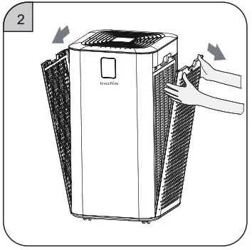 Inofia AIR PURIFIER -Replacement of Filter 2