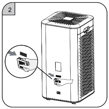 Inofia AIR PURIFIER -Replacement of Sensor 2
