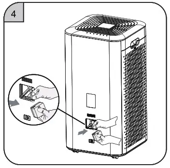 nofia AIR PURIFIER -Replacement of Sensor 4