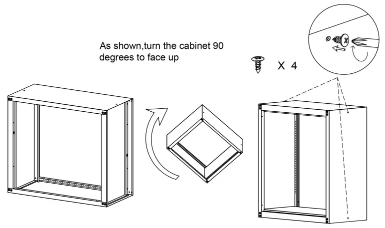 UNBRANDED YXX-X036 Metal Adjustable Shelf Bathroom Storage Wall Cabinet - Fig 4