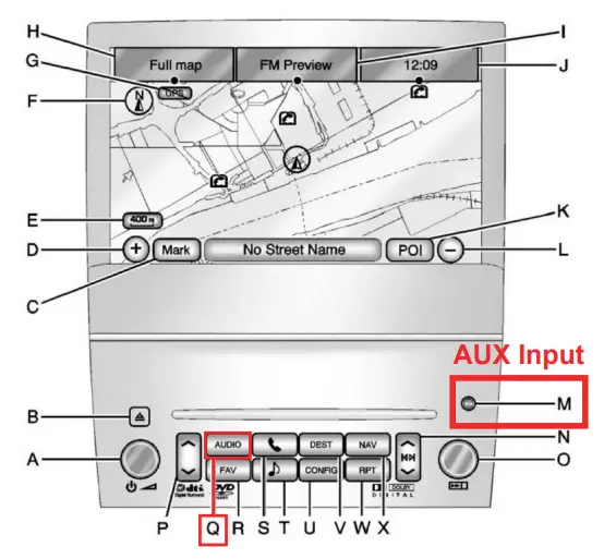 NAV TOOL Cadillac Escalade 2007-2014 Navigation Video Interface - Fig 16