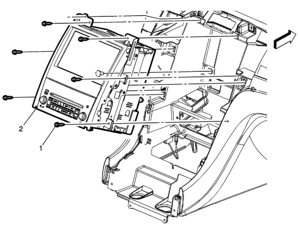 NAV TOOL Cadillac Escalade 2007-2014 Navigation Video Interface - Fig 9