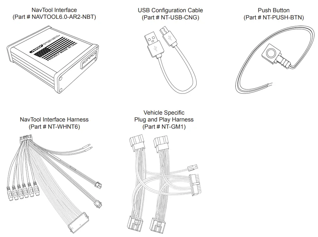 NAV TOOL Cadillac Escalade 2007-2014 Navigation Video Interface - The Box