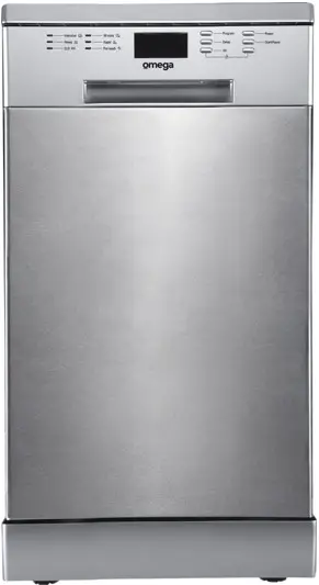 Omega ODW300XN Slimline Freestanding Dishwasher