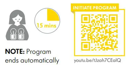 medela 0240215 Symphony Plus Double Electric Breast Pump User Guide - QR Code