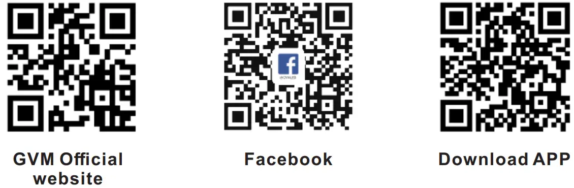 GVM SD300D Bi-Color LED Video Spotlight - qr code