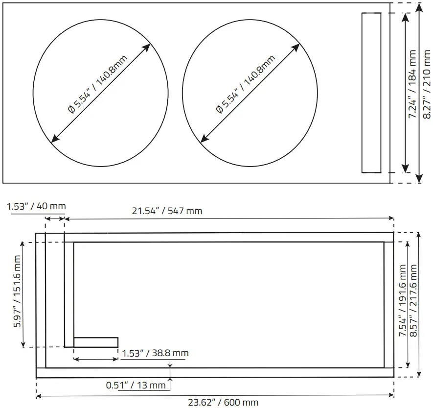 DS18 ZR6 2D 6 5 Inch Subwoofer - Figure 6