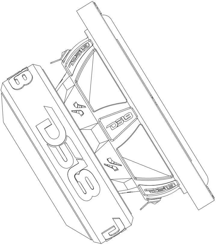 DS18 ZR6 2D 6 5 Inch Subwoofer