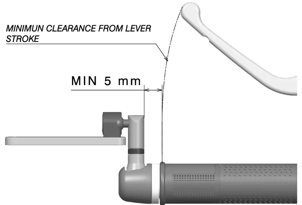 rizoma BS211 Quantum End Rearview Mirror fig 1