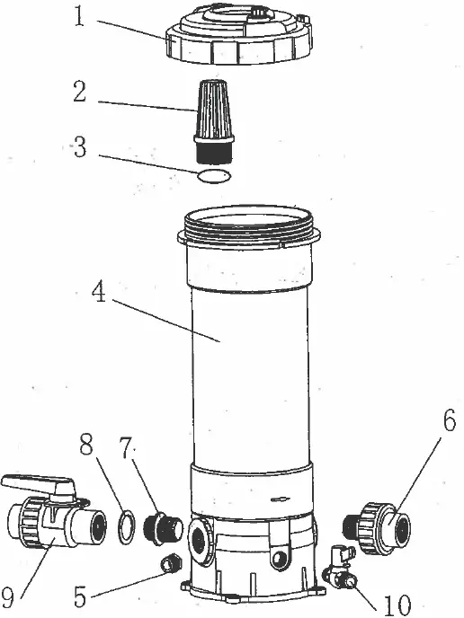 CCH Slow Dissolve Cal Hypo Feeder 03