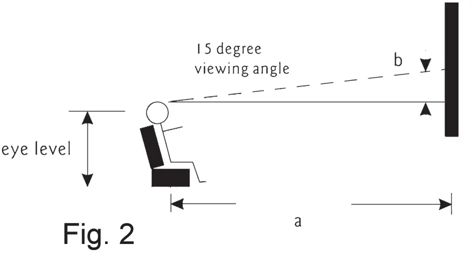 Atak AXF2675 Fixed Flat Panel Wall Mount - Fig. 2