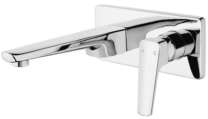 voda VECL025 Eclipse Wall Mounted Basin Mixer