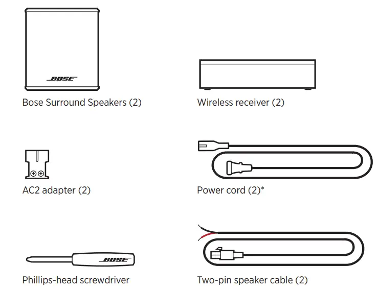 Bose 809281-1100 Surround Speakers-1
