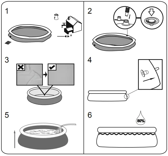 Bestway 57270 Fast Set Round Swimming Pool - fig 5