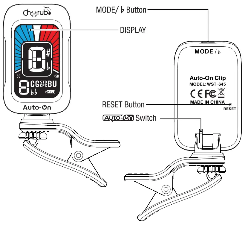 Cherub WST 645 Auto On Clip-fig1