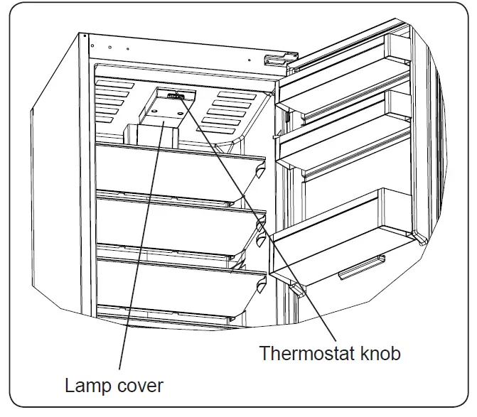 GRAM KS441862 Fresh 4000 60cm white Refrigerator 3