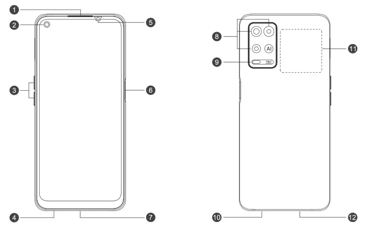 OPPO A54 4GB 128GB Starry Blue Smartphone - Greetings from OPPO Mobile 1