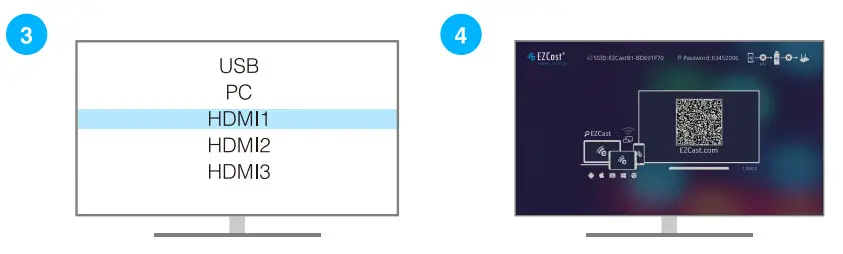 EZCast Band 1 Wireless Display Receiver - 1