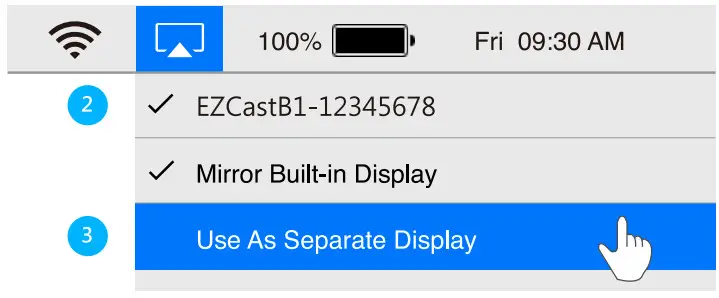 EZCast Band 1 Wireless Display Receiver - Extand