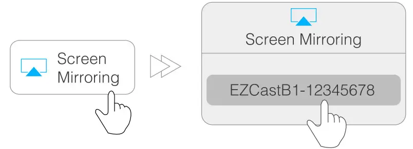 EZCast Band 1 Wireless Display Receiver - Ez air