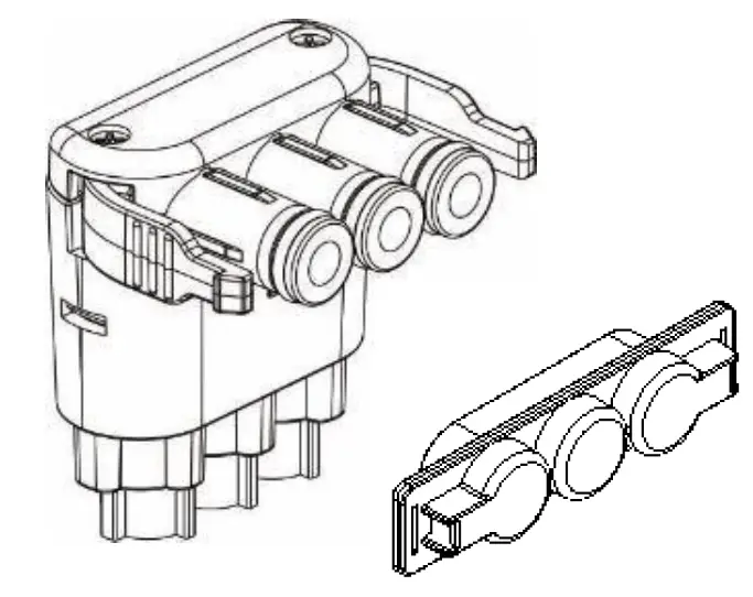 Ultimate Healthcare UPRA367803-2 Tamora Plus II Analogue Alternating Pressure Relief Mattress 8
