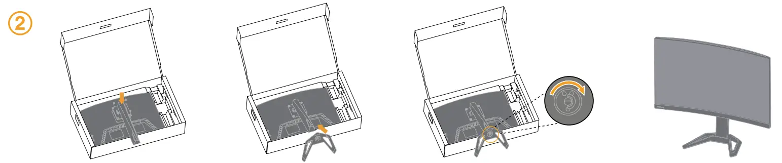 Lenovo G27c-30 27 Inch Curved Monitor - fig 1