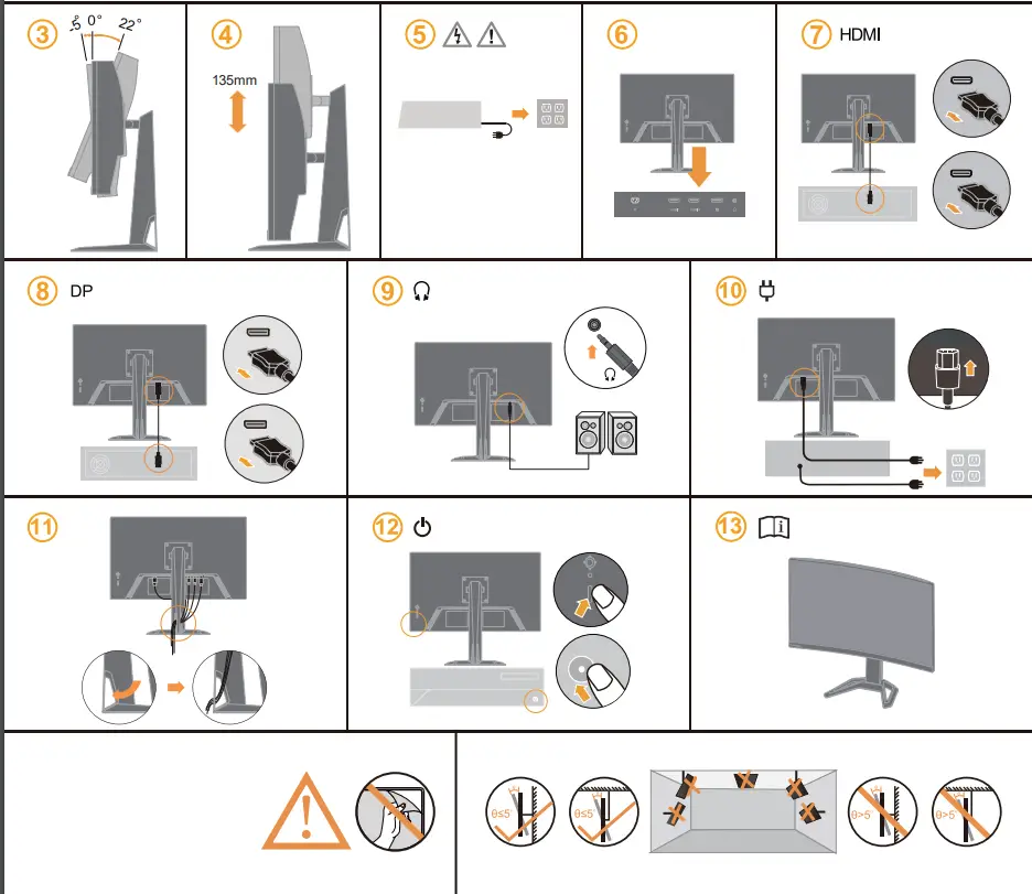 Lenovo G27c-30 27 Inch Curved Monitor - fig 2
