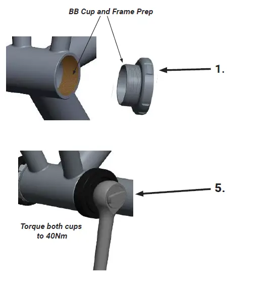 PRAXIS M24 BSA Bottom Bracket-3