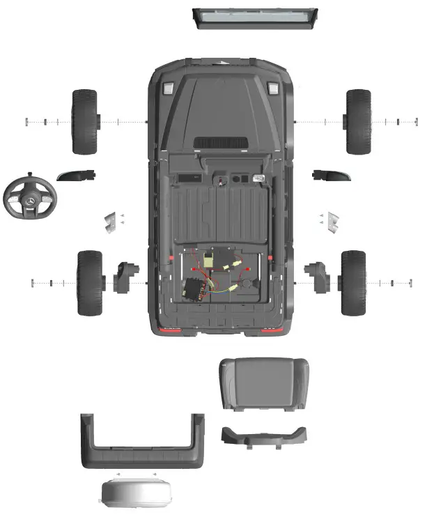 Mercedes AMG G63 Kids Car - fig1